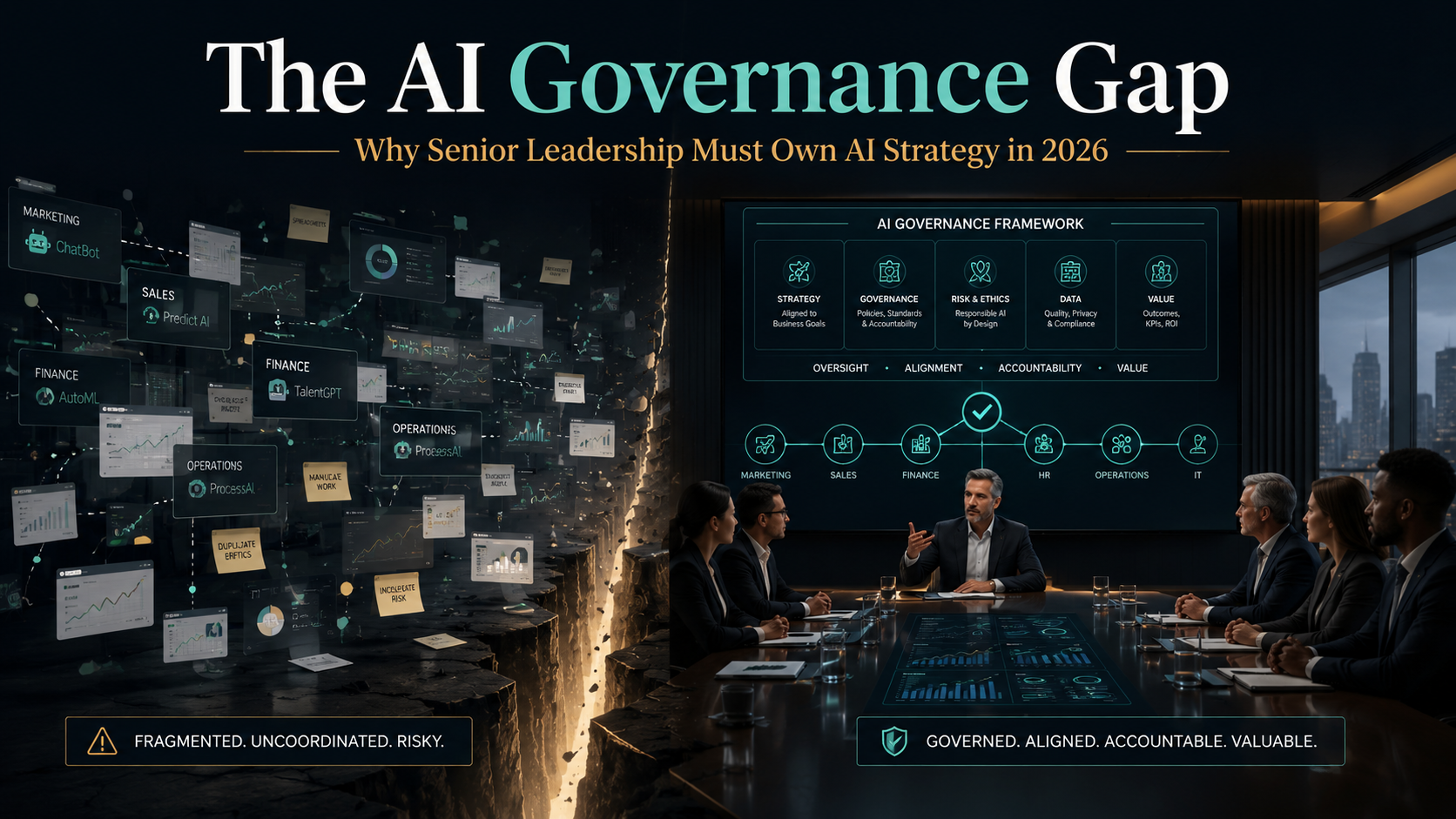 The AI Governance Gap: Why Senior Leadership Must Own AI Strategy in ...